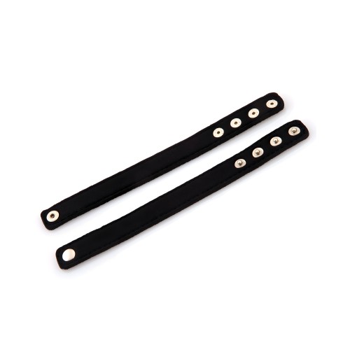 Perfect Fit Neoprene Snap Cock Ring - Black