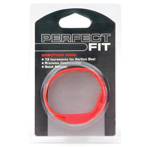 Perfect Fit Speed Shift Anillo para el Pene - Rojo