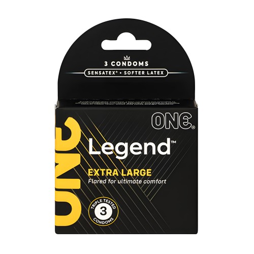 Condones One The Legend XL - Paquete de 3