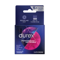 Condones Durex Performance Intense - Caja de 3