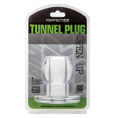 Plug Tunnel Grande Perfect Fit - Transparente