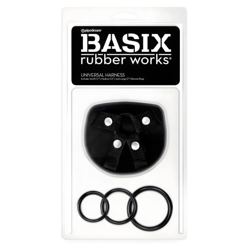 Arnés Universal Basix Rubber Works - Negro