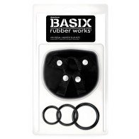 Arnés Universal Basix Rubber Works en Negro