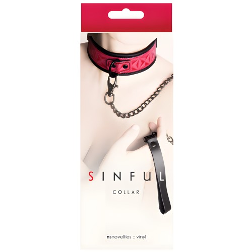 Sinful Collar - Pink