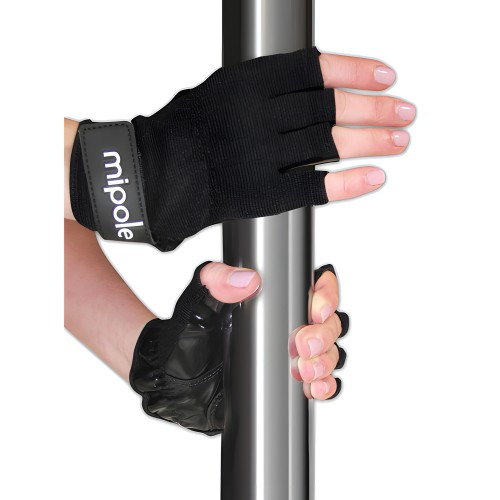MiPole Dance Pole Gloves - Black