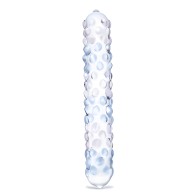 Dildo de Vidrio Nubby Purple Rose