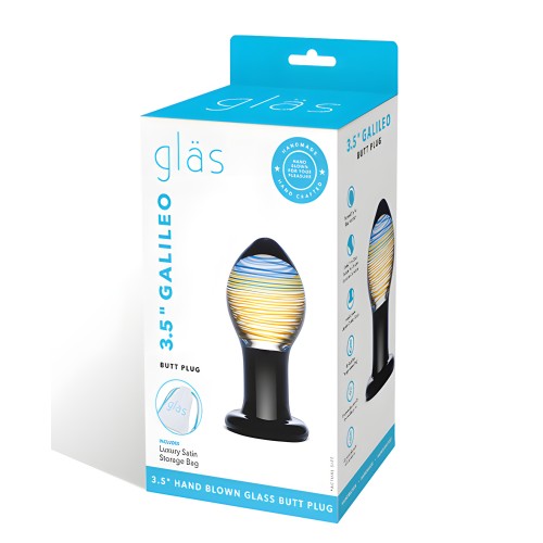 Plug Anal de Vidrio Glas Galileo - Juega con Elegancia