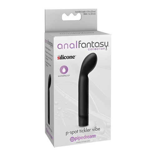 Colección Anal Fantasy Vibrador P-Spot Tickler - Negro