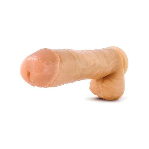 Blush Hung Rider Hammer 10" Dildo - Flesh