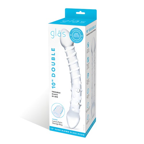 Glas Double Trouble Glass Dildo