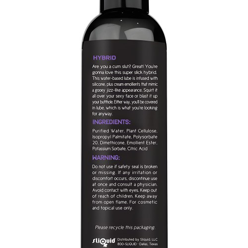 Ride BodyWorx Silk Hybrid Lubricant - 8.5 oz