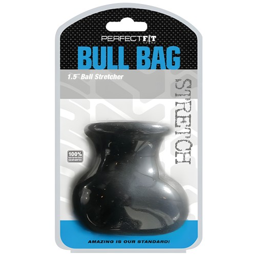 Perfect Fit Bull Bag 1.5" Estirador de Testículos - Negro