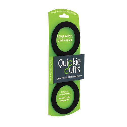 Esposas Rápidas Grandes - Negras