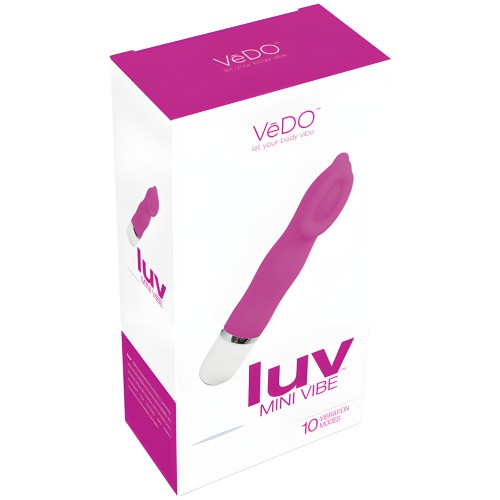VeDO Luv Mini Vibe - Caliente en la Cama Rosa