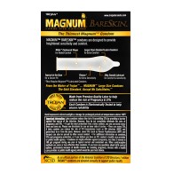 Trojan Magnum Bareskin Condones - Caja de 10