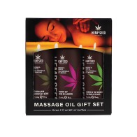 Earthly Body Massage Oil Gift Set - 2 oz | Relaxation Essentials