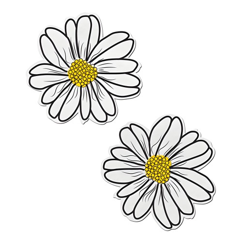 Pastease Wildflower - Blanco/Amarillo O/S