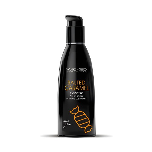 Wicked Aqua Waterbased Lubricant - Salted Caramel