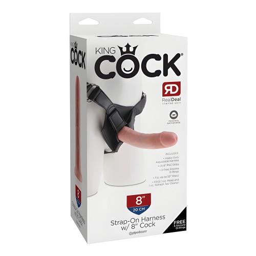 King Cock Strap-On Harness - Realistic Experience