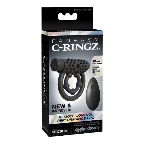 Fantasy C-Ringz Control Remoto Performance Pro - Negro