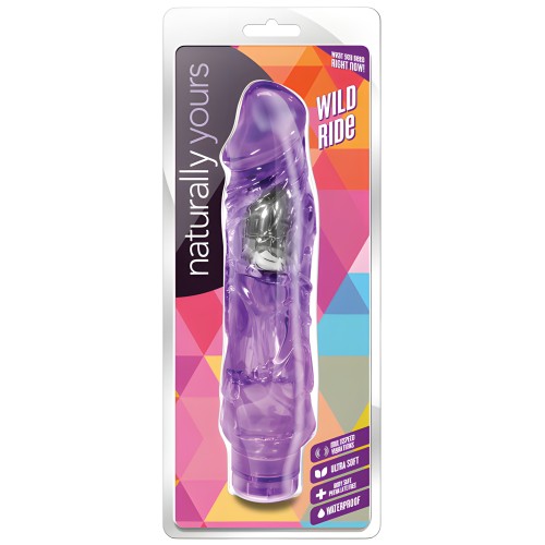 Vibrador Blush Naturally Yours Wild Ride - Púrpura