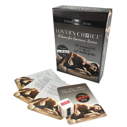 Lover's Choice Romantic Game for Couples