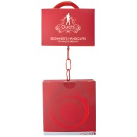 Shots Ouch Beginner's Handcuffs - Red
