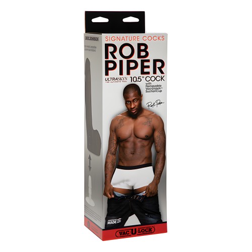 Pene Rob Piper con Testículos y Ventosa - Chocolate