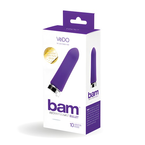 VeDO Bam Rechargeable Bullet - Into You Indigo