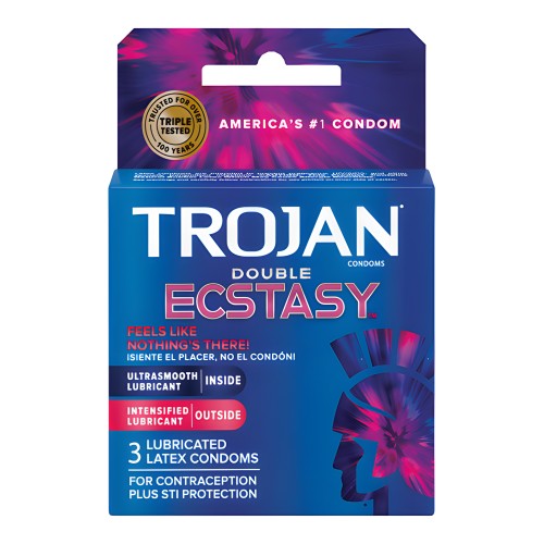 Condoms Trojan Double Ecstasy