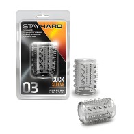 Blush Stay Hard Cock Sleeve - Clear