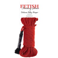 Fetish Fantasy Series Deluxe Silk Rope - Red