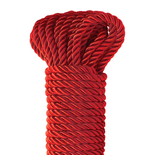 Fetish Fantasy Series Deluxe Silk Rope - Red