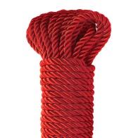 Fetish Fantasy Series Deluxe Silk Rope - Red