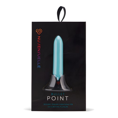 Nu Sensuelle Point Bullet Recargable - Azul Teal