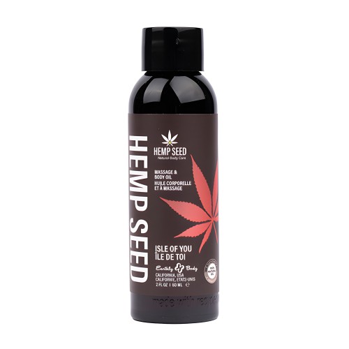 Earthly Body Massage & Body Oil - 2 oz Isle of You