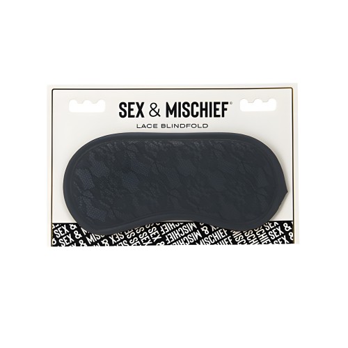 Antifaz de Encaje Sincerely - Negro