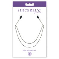 Pinzas para Pezones Sincerely Bling