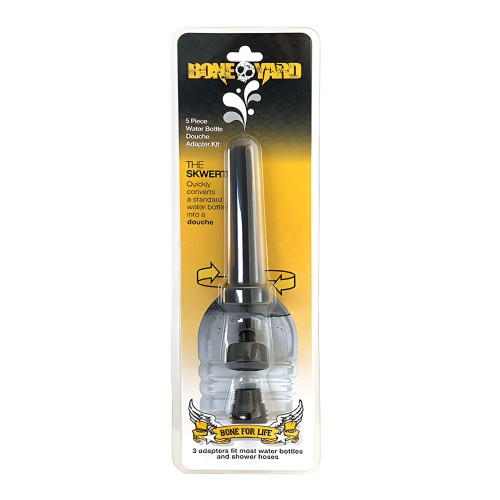 Kit Adaptador de Ducha con Botella de Agua Boneyard Skwert - Negro