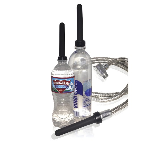 Kit Adaptador de Ducha con Botella de Agua Boneyard Skwert - Negro