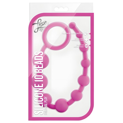 Perlas de Silicona Luxe 10 - Rosa