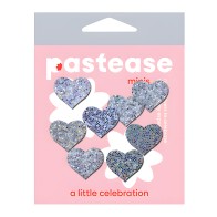 Pastease Mini Corazones Brillantes - Plata