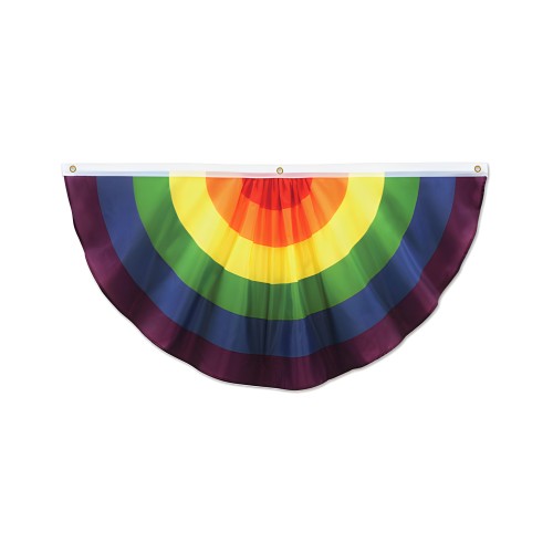 Rainbow Fabric Bunting