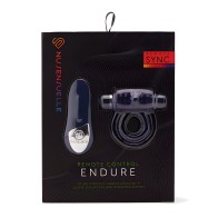 Anillo Bullet Recargable con Control Remoto Nu Sensuelle Endure Ultra Flex - Azul