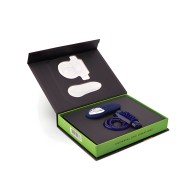 Anillo Bullet Recargable con Control Remoto Nu Sensuelle Endure Ultra Flex - Azul
