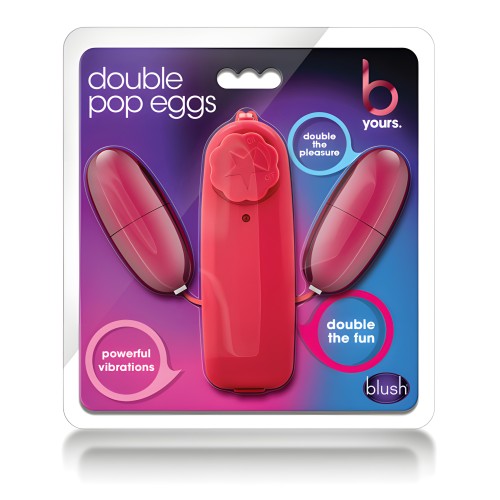 Blush B Yours Double Pop Eggs - Cerise