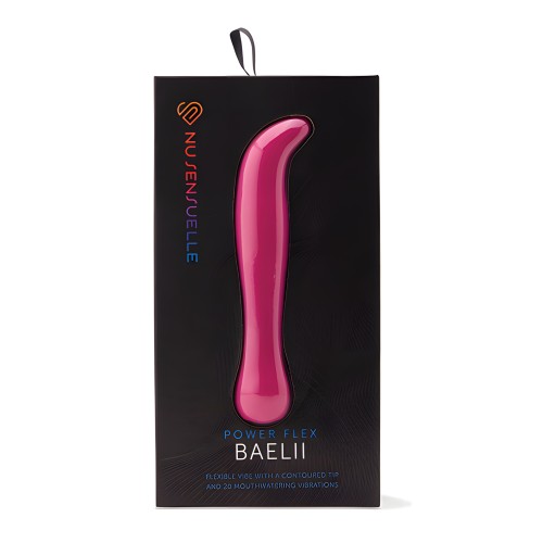 Nu Sensuelle Baelii Flexible G Spot Vibe 20 Funciones - Magenta