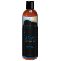 Intimate Earth Heaven Massage Oil 240 ml Hazelnut Biscotti