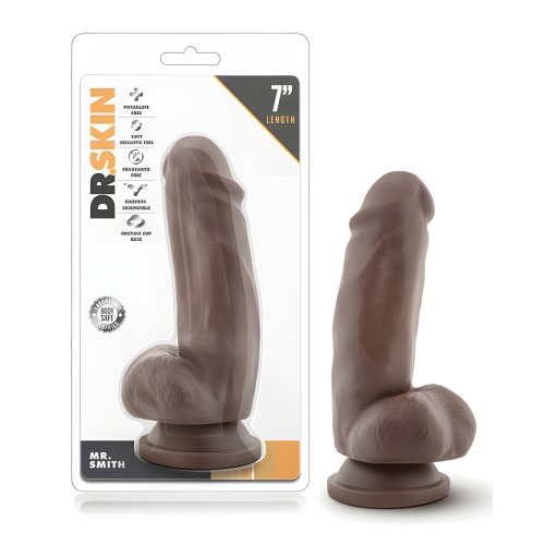 Blush Dr. Skin Mr. Smith Dildo - Chocolate