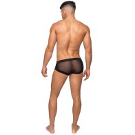 Micro Short de Malla Elástica Hoser Negro LG